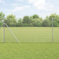 JUNG Vida Zaunpfosten Silber 25 x 1,2 m (19 x 19 mm Netz) Stahl