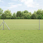 JUNG Vida Zaunpfosten Silber 50 x 0,4 m (16 x 16 mm Netz) Stahl