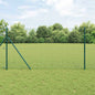 JUNG Vida Zaunpfosten Grün 25 x 1,2 m (25 x 25 mm Netz) Stahl und PVC