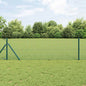 JUNG Vida Zaunpfosten Grün 50 x 0,4 m (16 x 16 mm Netz) Stahl und PVC