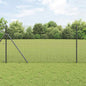 JUNG Vida Zaunpfosten Grau 25 x 1 m (16 x 16 mm Netz) Stahl