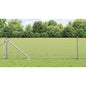 JUNG Vida Zaunpfosten Silber 25 x 0,4 m (19 x 19 mm Masche) Stahl