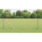 JUNG Vida Zaunpfosten Silber 25 x 0,6 m (25 x 25 mm Netz) Stahl