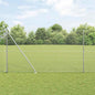 JUNG Vida Zaunpfosten Silber 25 x 1,5 m (25 x 25 mm Maschendraht) Stahl