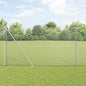 JUNG Vida Zaunpfosten Silber 50 x 1,5 m (16 x 16 mm Maschen) Stahl