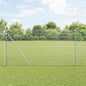 JUNG Vida Zaunpfosten Silber 50 x 1,5 m (19 x 19 mm Mesh) Stahl