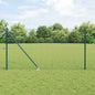JUNG Vida Zaunpfosten Grün 10 x 1,2 m (25 x 25 mm Maschen) Stahl und PVC