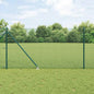 JUNG Vida Zaunpfosten Grün 100 x 1 m (12 x 12 mm Maschen) Stahl und PVC
