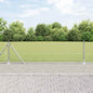 JUNG Vida Zaunpfosten Silber 10 x 0,6 m (16 x 16 mm Netz) Stahl