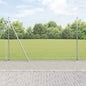 JUNG Vida Zaunpfosten Silber 10 x 1,4 m (25 x 25 mm Netz) Stahl