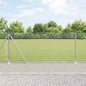 JUNG Vida Zaunpfosten Silber 25 x 1 m (16 x 16 mm Netz) Stahl