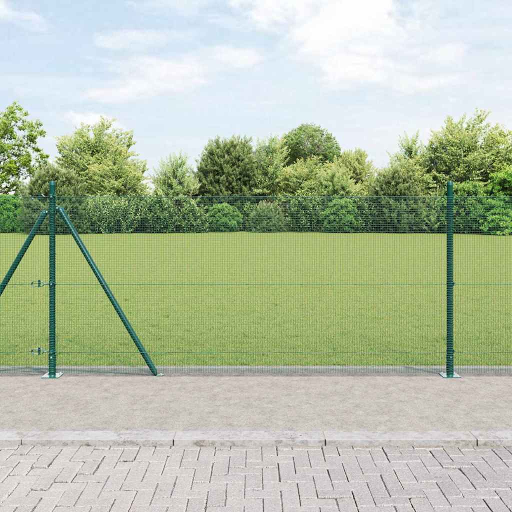 JUNG Vida Zaunpfosten Grün 10 x 0,8 m (12 x 12 mm Maschendraht)