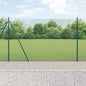 JUNG Vida Zaunpfosten Grün 25 x 1,4 m (12 x 12 mm Netz) Stahl und PVC