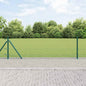 JUNG Vida Zaunpfosten Grün 50 x 0,5 m (19 x 19 mm Netz) Stahl und PVC