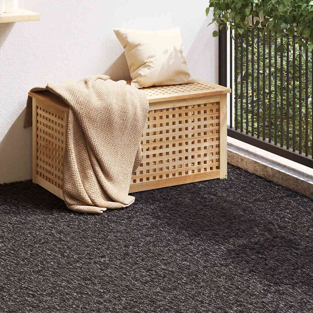 JUNG Vida Kunstgras Schwarz 1500 x 100 x 3 cm Polypropylen