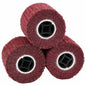 JUNG Vida Schleifrollen 3 pcs Rot 12 x 12 x 10 cm Synthetische Faser