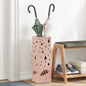 JUNG Vida Sonnenschirmhalter mit Speicher Rosa 15,5 x 15,5 x 49 cm Metall