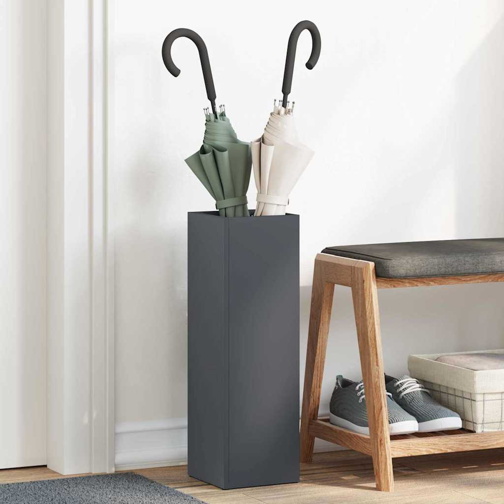 JUNG Vida Sonnenschirmhalter Anthrazit 15,5 x 15,5 x 49 cm Metall