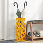 JUNG Vida Sonnenschirmhalter mit Speicher Senf 15,5 x 15,5 x 49 cm Metall