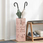 JUNG Vida Sonnenschirmhalter mit Speicher Rosa 15,5 x 15,5 x 49 cm Metall