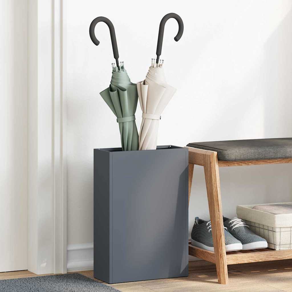 JUNG Vida Sonnenschirmhalter Anthrazit 28 x 12 x 41 cm Stahl