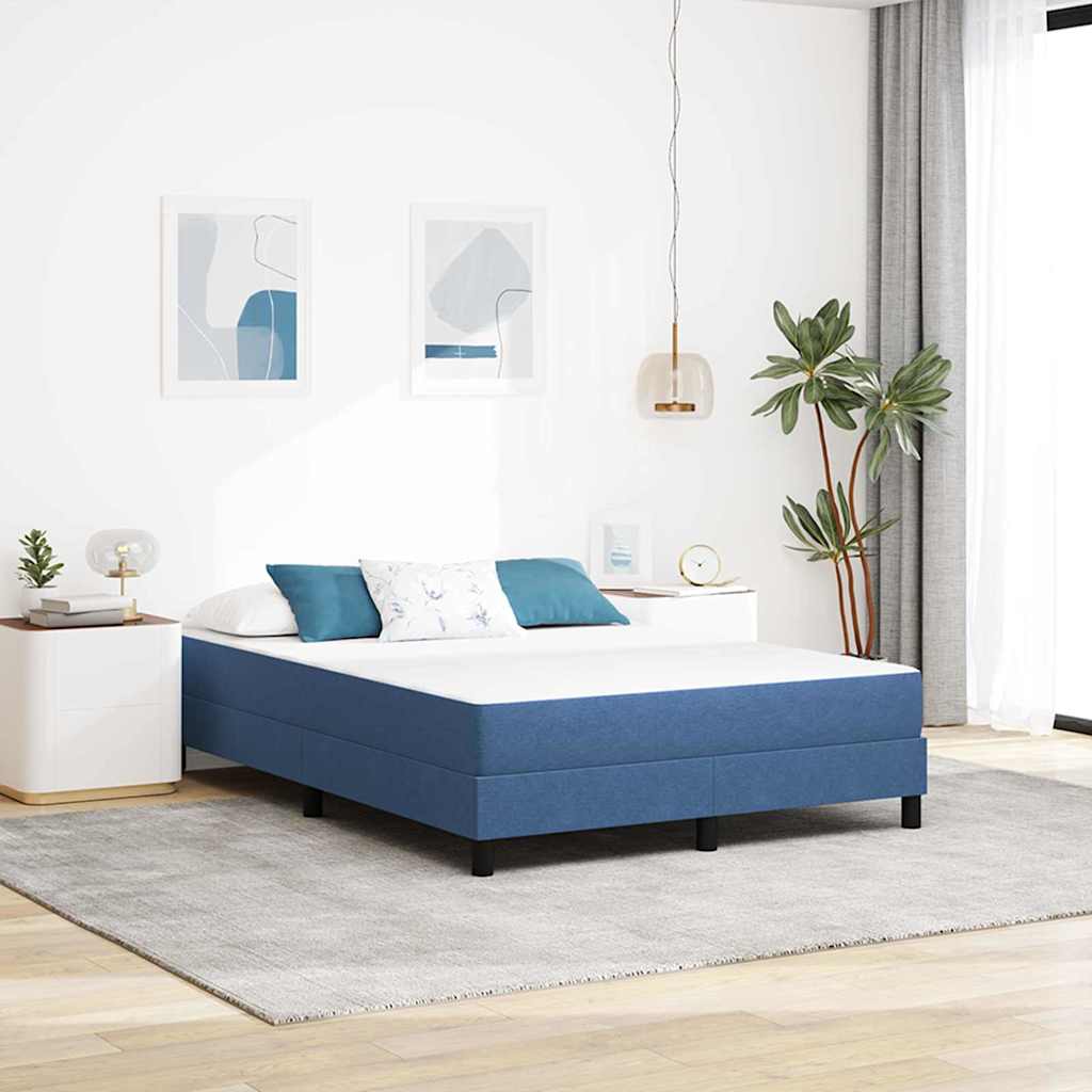 JUNG Vida Bettmatratze mit Matratze Blau 160 x 200 cm Stoff