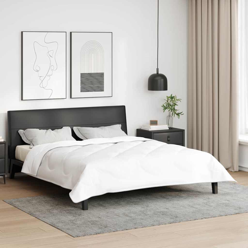 JUNG Vida 2-in-1 Bettdecke Weiß 200 x 200 cm Polyester