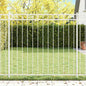 JUNG Vida Zaunelement Weiß 170 x 150 cm Stahl