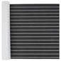 JUNG Vida Bootsmatte Gestreift Dunkelgrau mit Weiß 240 x 90 x 0,5 cm EVA