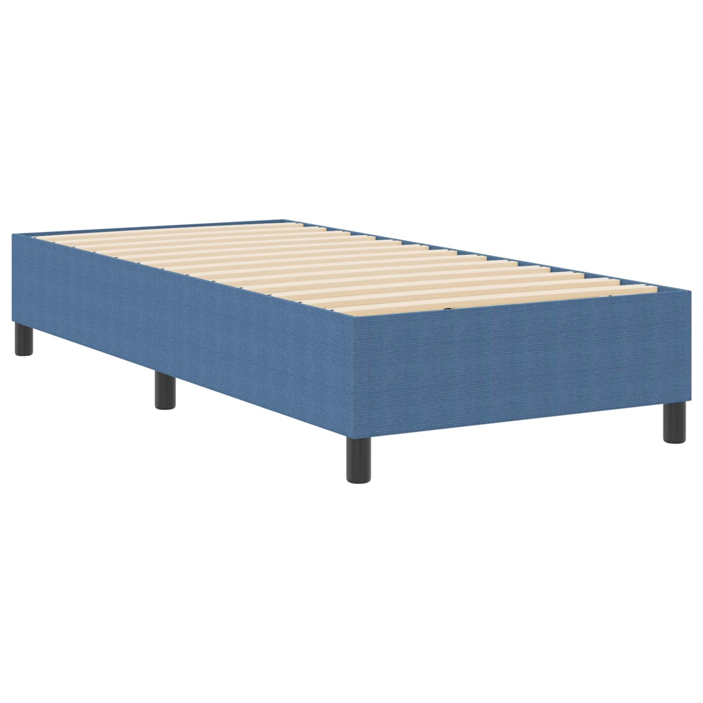 JUNG Vida Plattformbettgestell Blau 80 x 200 cm Stoff