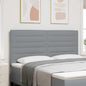 JUNG Vida Kopfteil mit Kopfteil Hellgrau 180 cm Kunstleder