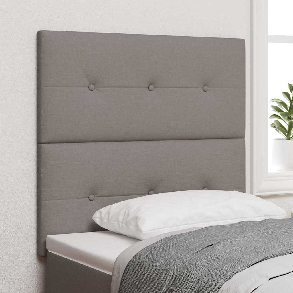 JUNG Vida Kopfteil mit Kopfteil Taupe 90 cm Kunstleder