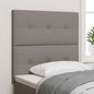 JUNG Vida Kopfteil mit Kopfteil Taupe 90 cm Kunstleder