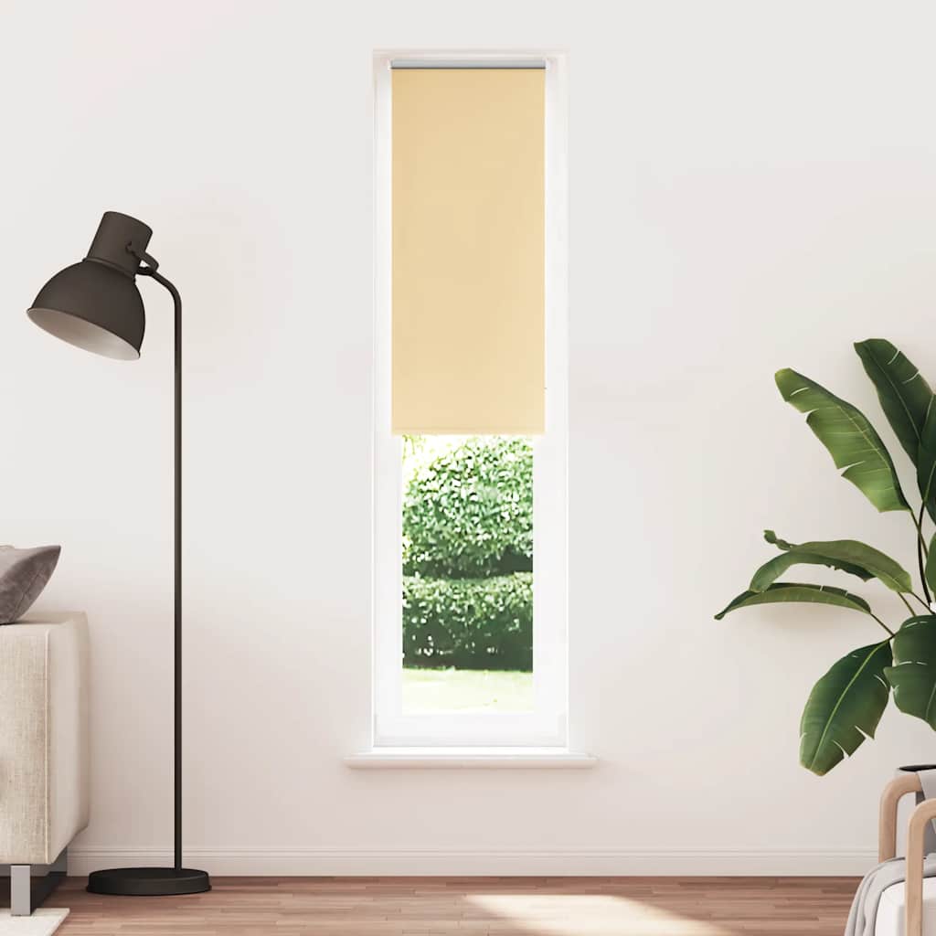 JUNG Vida Verdunkelungsrollo Beige 50x210cm Stoffbreite 45,7 cm Polyester