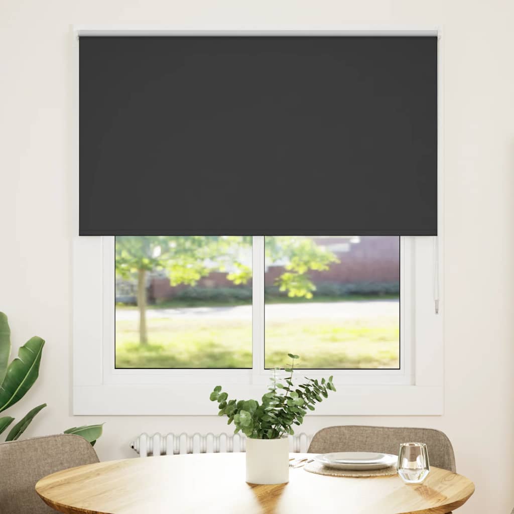 JUNG Vida Verdunkelungsrollo Schwarz 135x130 cm Stoffbreite 131,6 cm