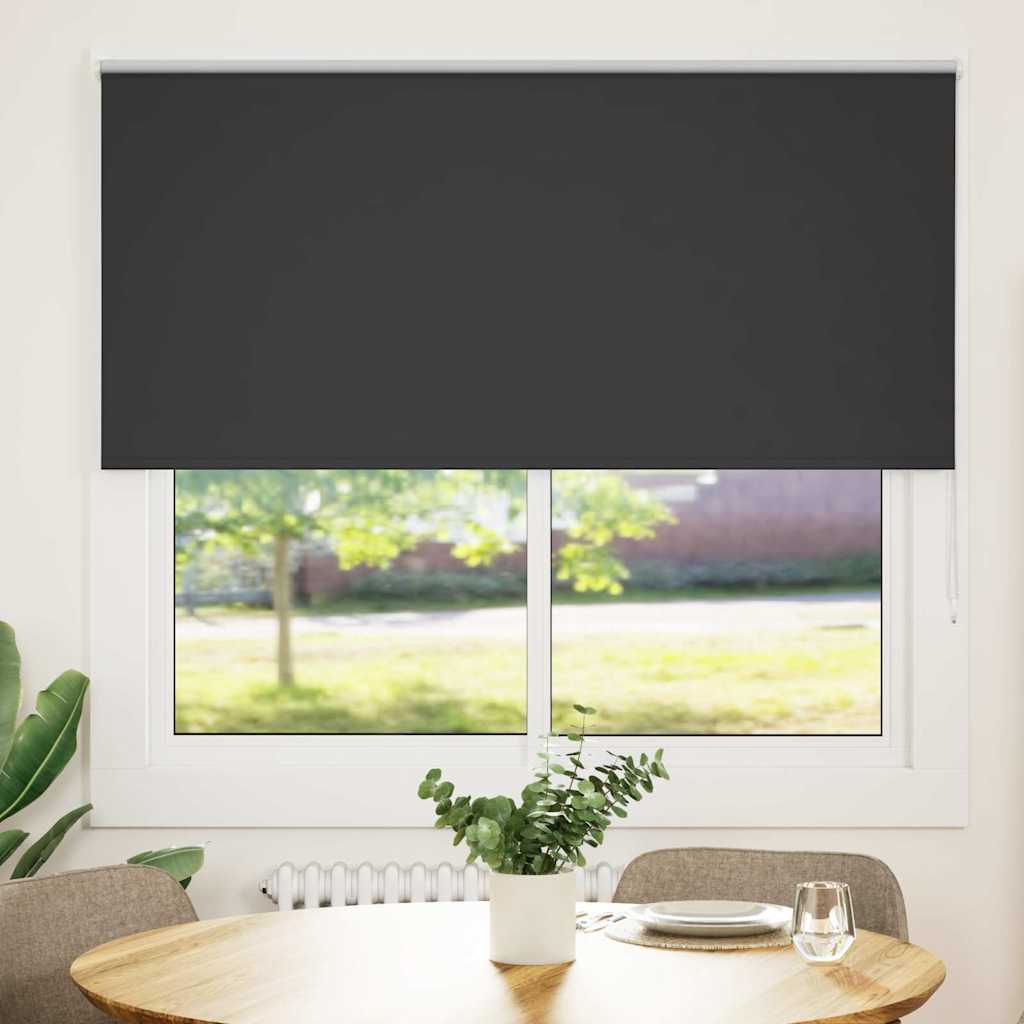 JUNG Vida Verdunkelungsrollo Schwarz 145x150 cm Stoffbreite 141,6 cm