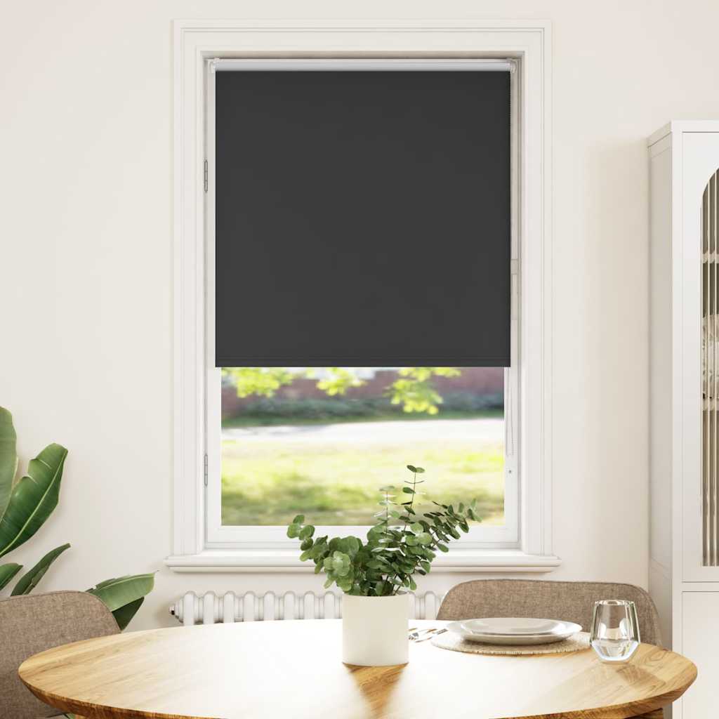 JUNG Vida Verdunkelungsrollo Schwarz 70x175 cm Stoffbreite 65,7 cm