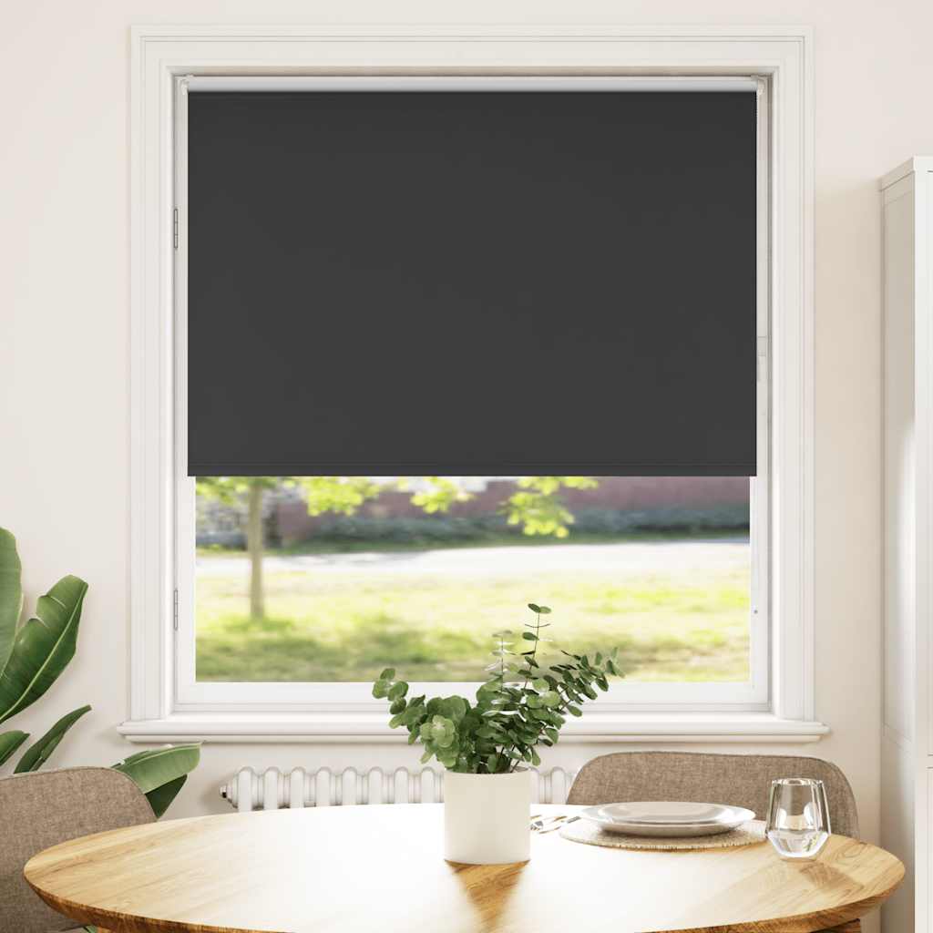JUNG Vida Verdunkelungsrollo Schwarz 105x175 cm Stoffbreite 100,7 cm