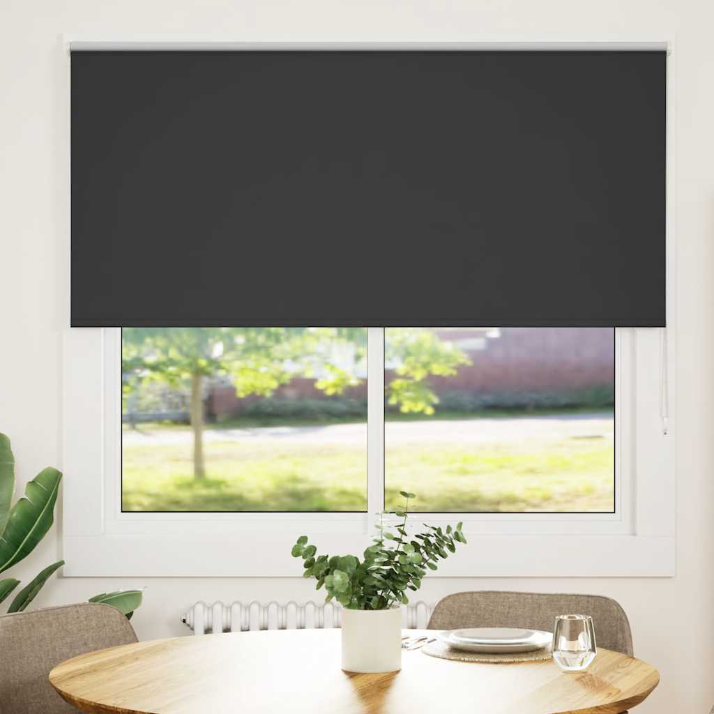 JUNG Vida Verdunkelungsrollo Schwarz 145x175 cm Stoffbreite 141,6 cm