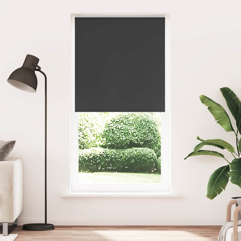 JUNG Vida Verdunkelungsrollo Schwarz 110x210 cm Stoffbreite 105,7 cm
