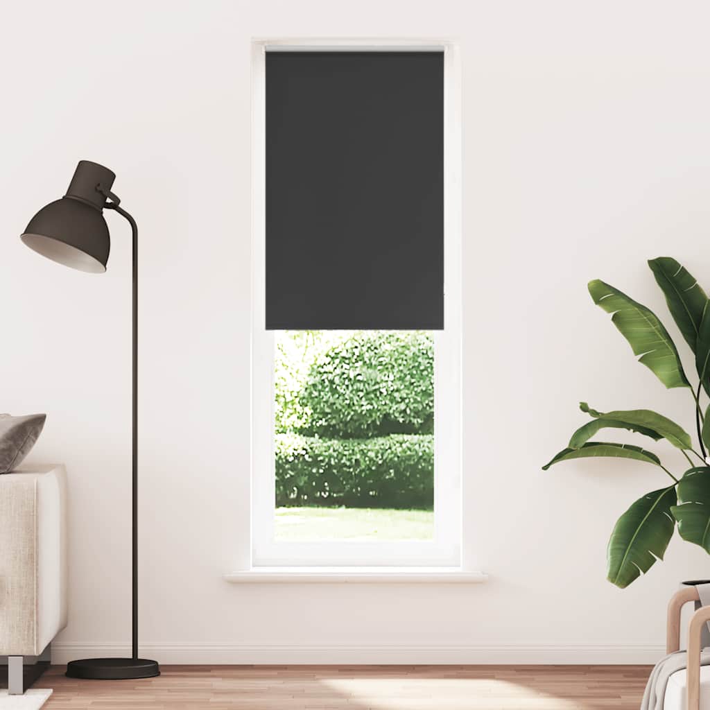 JUNG Vida Verdunkelungsrollo Schwarz 70x230 cm Stoffbreite 65,7 cm