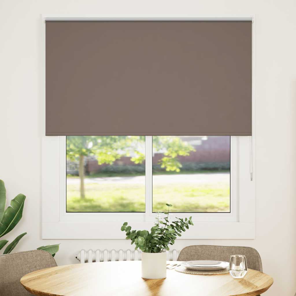 JUNG Vida Verdunkelungsrollo Kaffeebraun 125x175 cm Stoffbreite 121,6 cm