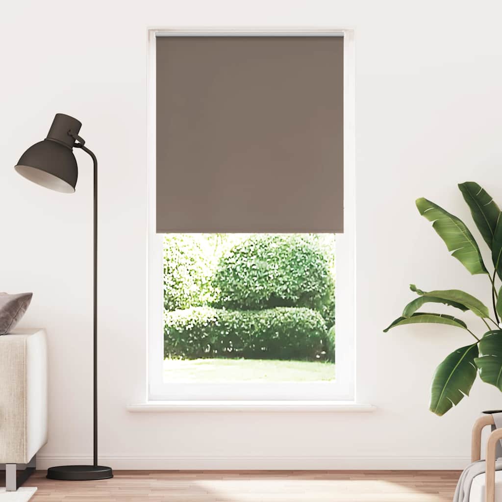 JUNG Vida Verdunkelungsrollo Kaffeebraun 110x210 cm Stoffbreite 105,7 cm