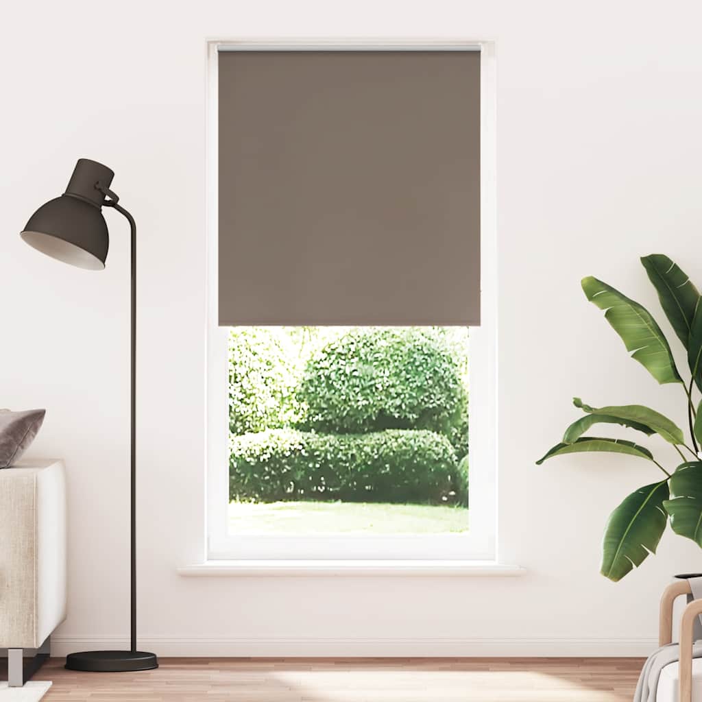JUNG Vida Verdunkelungsrollo Kaffeebraun 115x210 cm Stoffbreite 110,7 cm