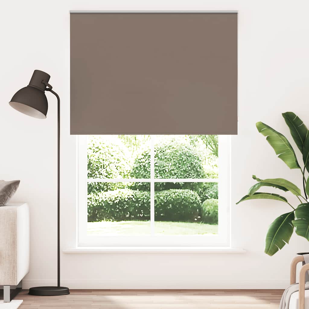 JUNG Vida Verdunkelungsrollo Kaffeebraun 150x210cm Stoffbreite 146,6 cm