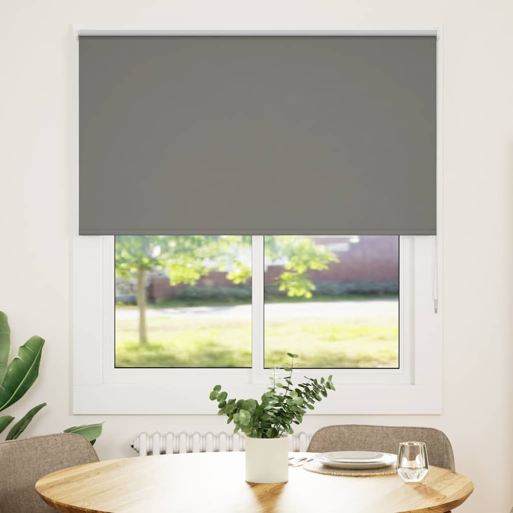 JUNG Vida Verdunkelungsrollo Grau 125x150cm Stoffbreite 121,6cm Polyester