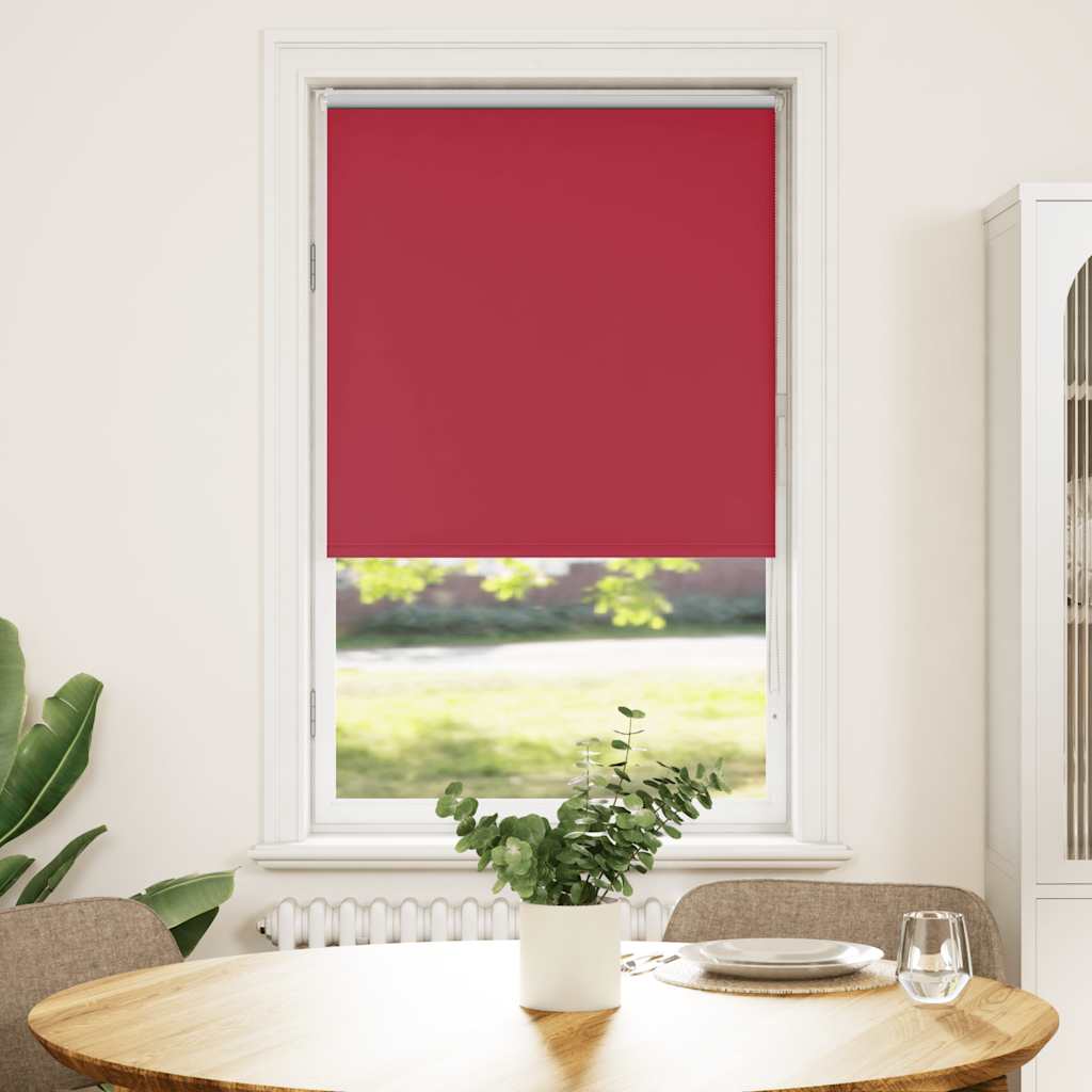 JUNG Vida Verdunkelungsrollo Rot 80x130 cm Stoffbreite 75,7 cm Polyester