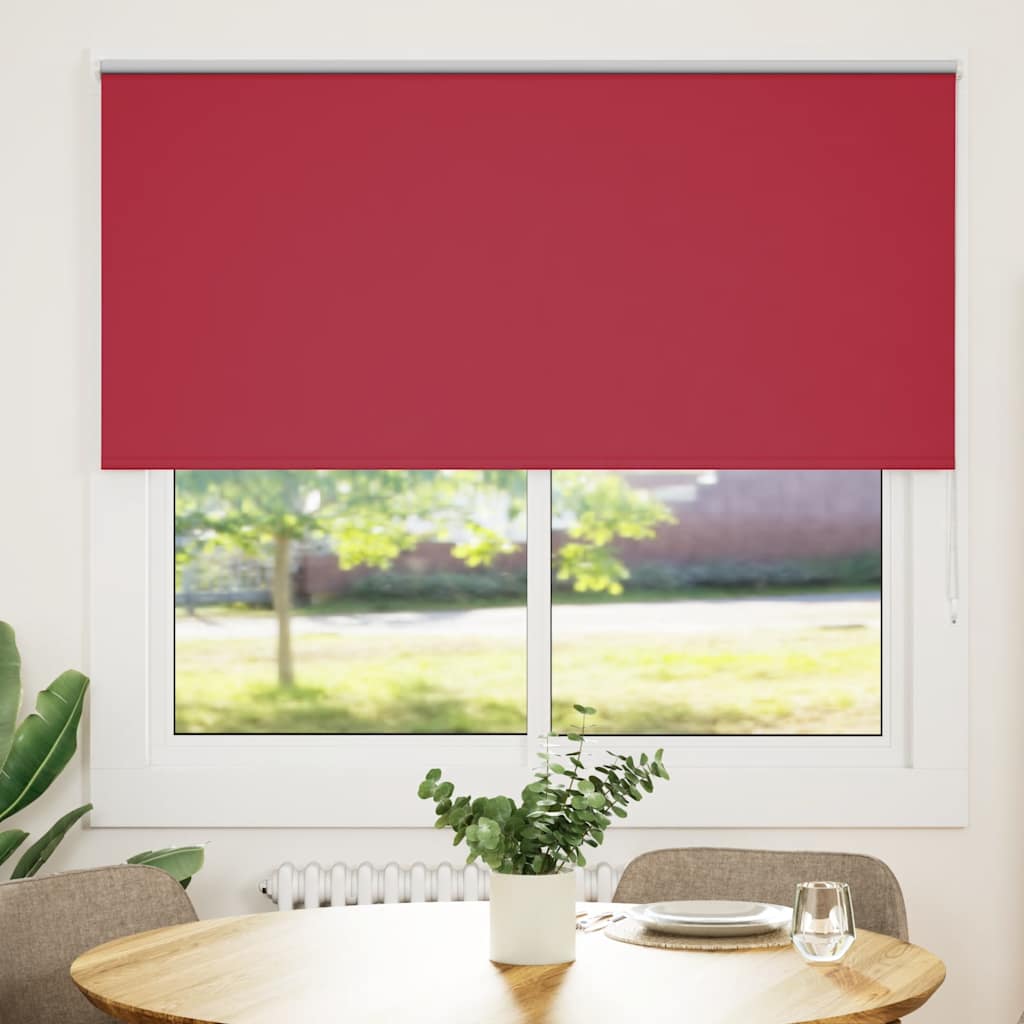 JUNG Vida Verdunkelungsrollo Rot 155x130cm Stoffbreite 151,6cm Polyester