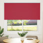 JUNG Vida Verdunkelungsrollo Rot 165x130cm Stoffbreite 161,6cm Polyester