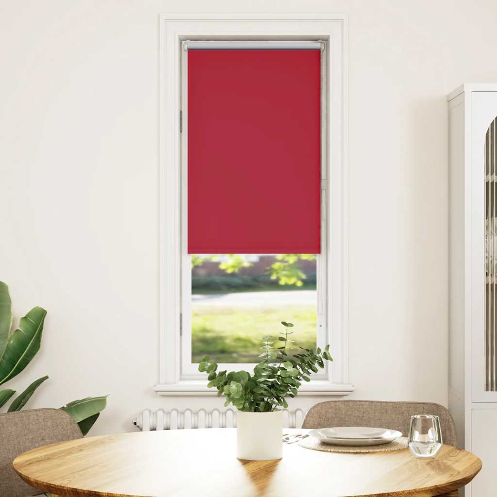 JUNG Vida Verdunkelungsrollo Rot 50x150 cm Stoffbreite 45,7 cm Polyester